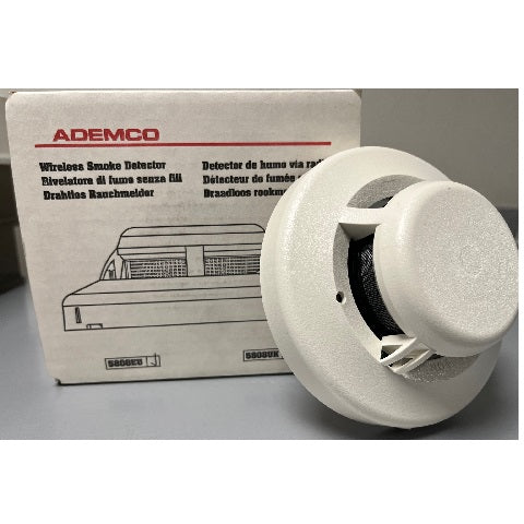 Ademco 5808EU Wireless Smoke Detector – Petit verbindt
